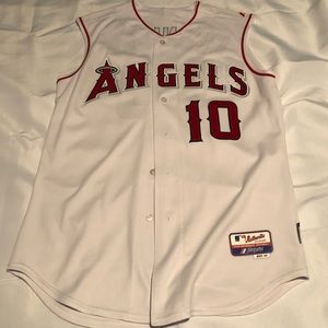 Vintage Game Worn Anaheim Angels Ron Roenicke #10 Jersey